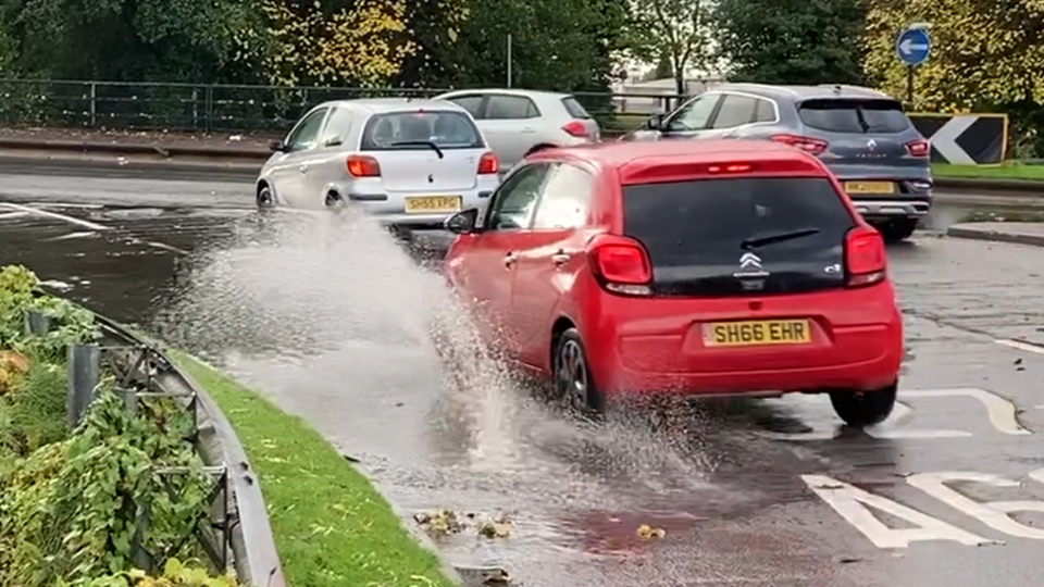 Now THAT was a shower!