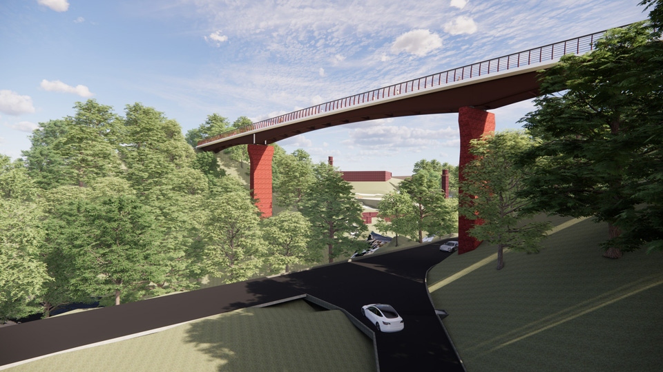 Plans for new £5m link bridge between Oldham and Tameside revealed