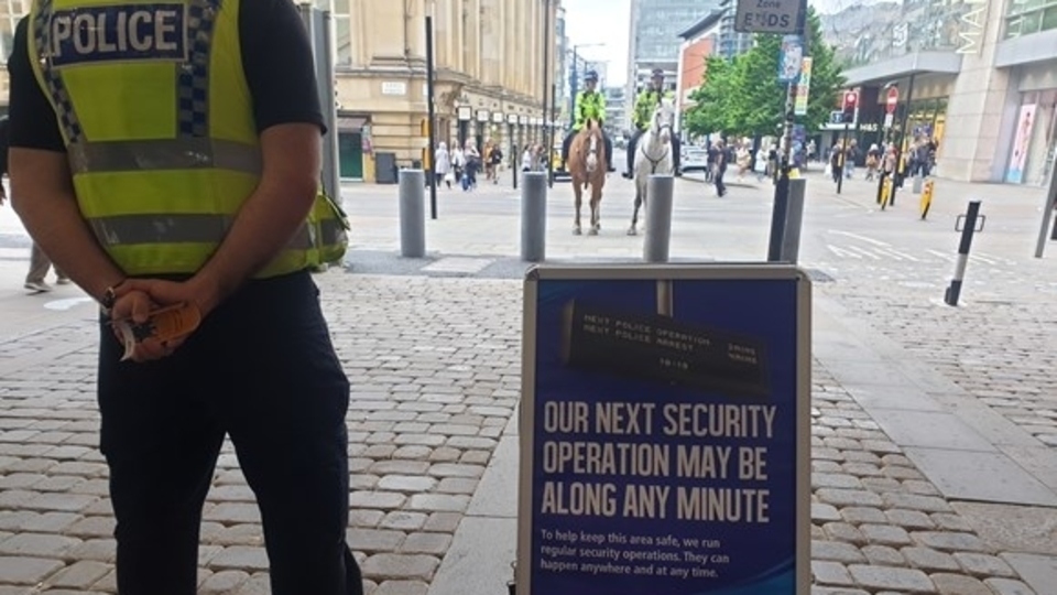 GMP supports nationwide project as the force welcomes commuters and visitors back to city centre