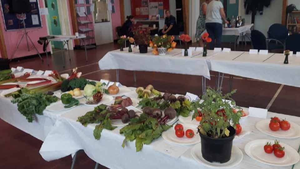 Get involved at the Sholver and Moorside flower and veg show