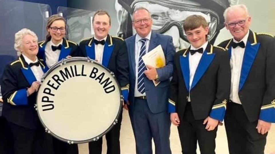 Uppermill Band make the grade in national finals, and announce new Musical Director