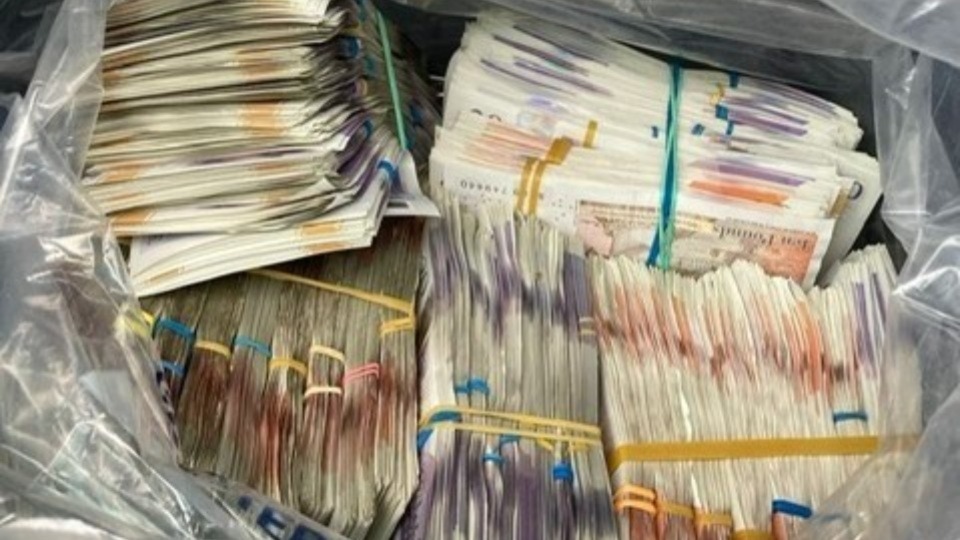 Operation Falcon swoops into action as police unit seizes £50k from car on M60