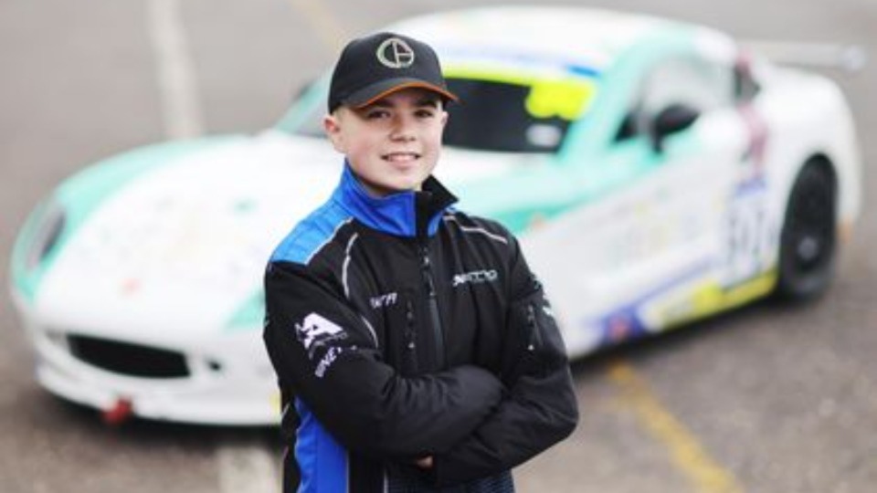 Saddleworth Year 9 student Chase secures highly sought-after Ginetta Racing scholarship