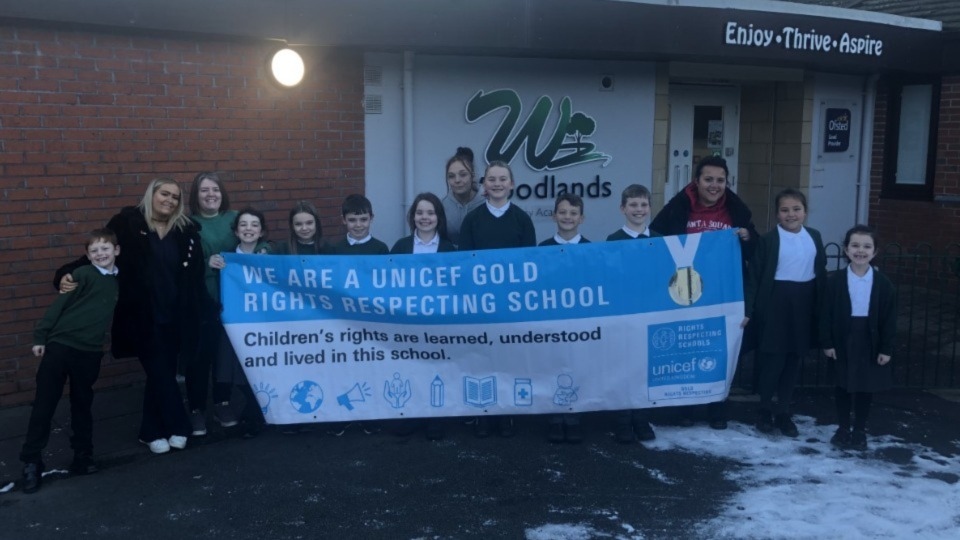Oldham school receives prestigious UNICEF UK Gold Award