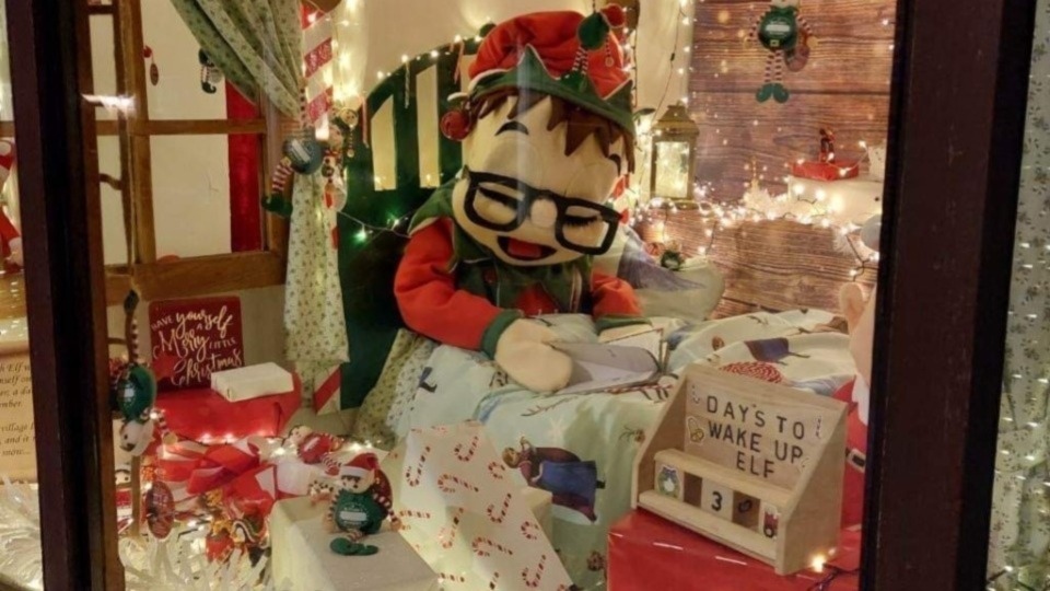 The Delph elf appears to have dozed off!