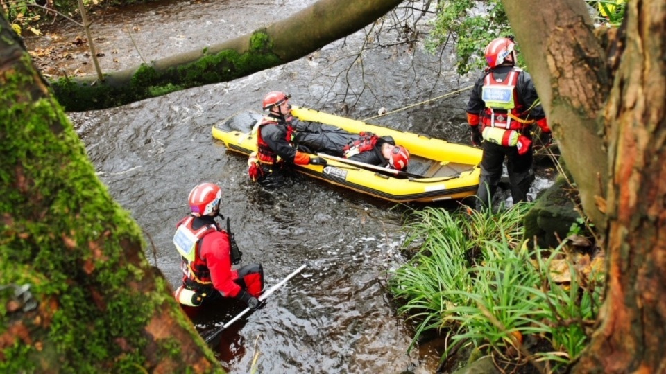 Rescue heroes test safety procedures