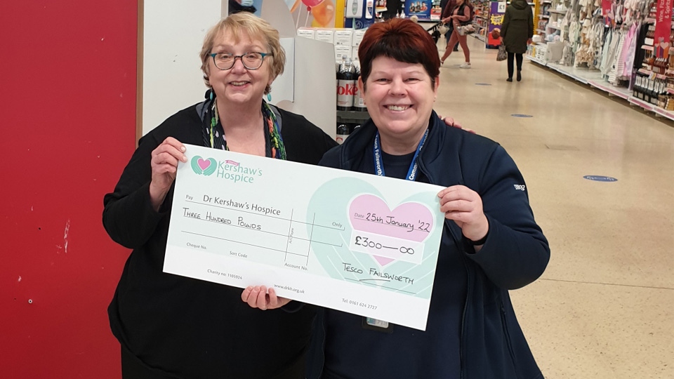 Failsworth Tesco in cash drive for local charities