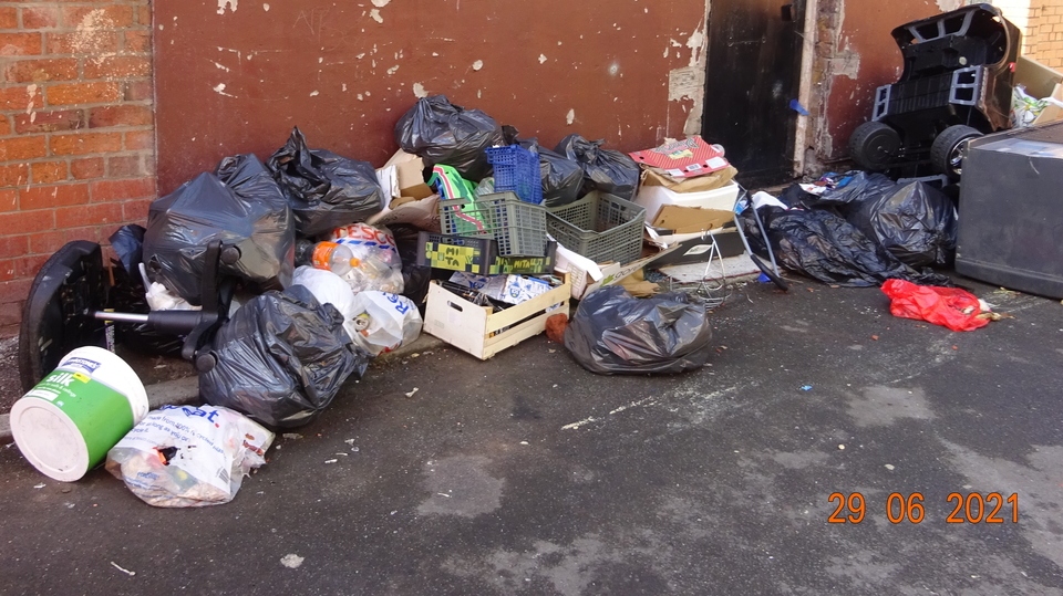 Authorities clamp down on waste dumping after man fined in Oldham.