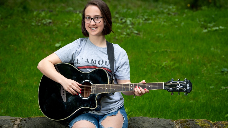 Shaw teenager hopes for success with first single release