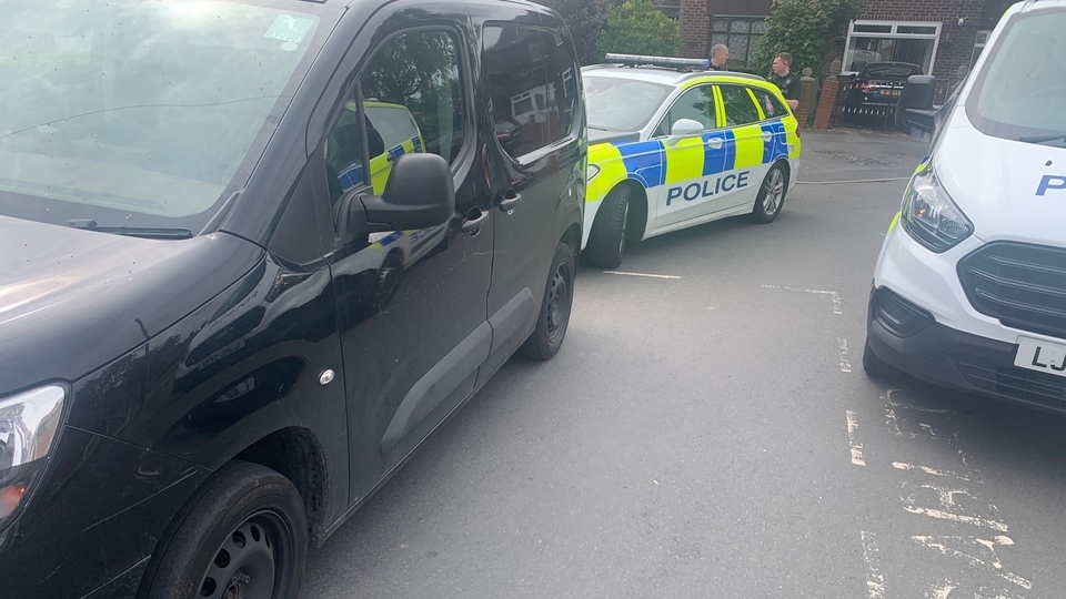 Pair arrested after being caught in a stolen van