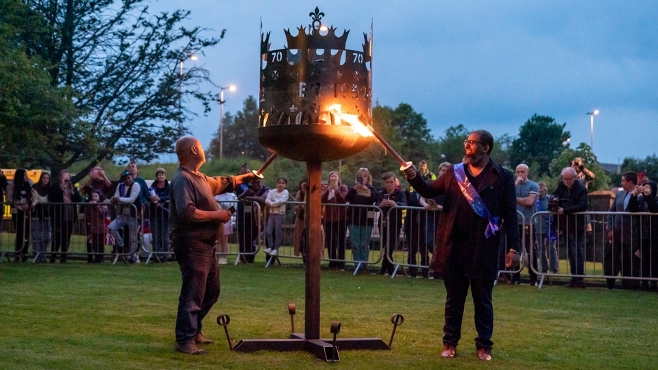 Procession lights up Oldham Jubilee celebrations