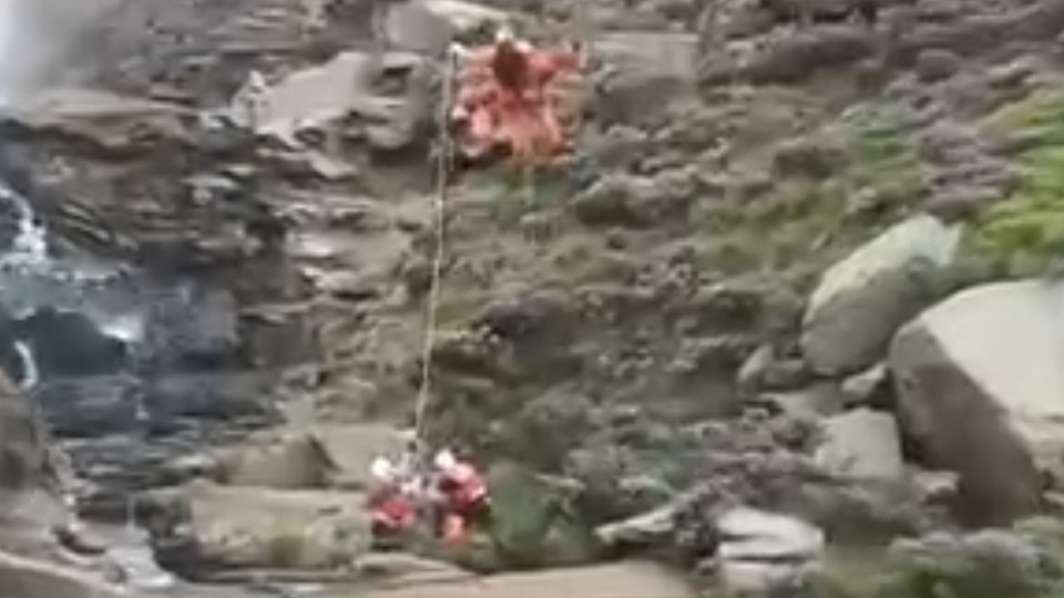 Birchen Clough rescue drama