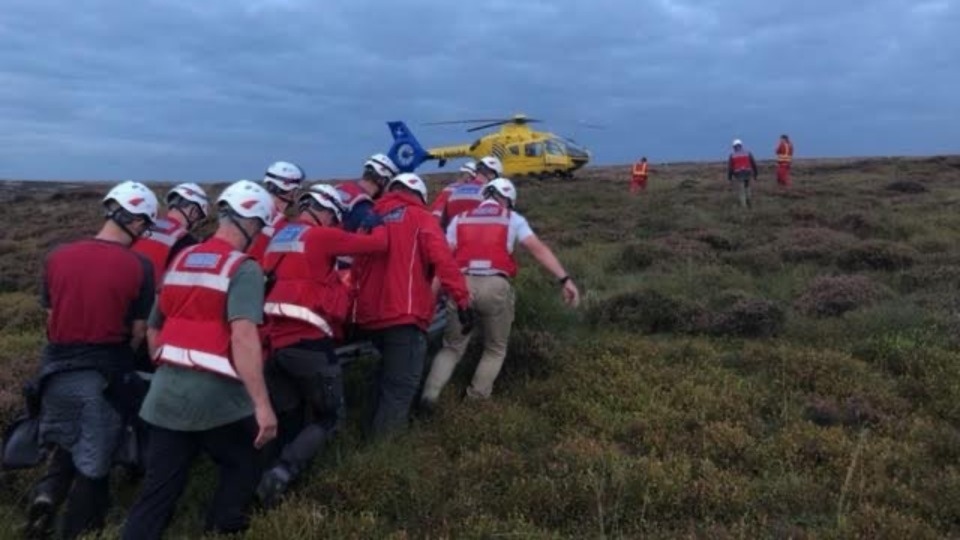 Rescue team drafted in as woman suffers head injury at Birchen Clough