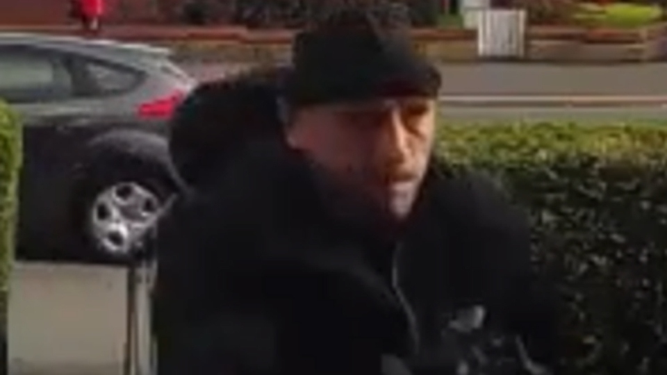 Axe attack in Failsworth home - police are seeking this man