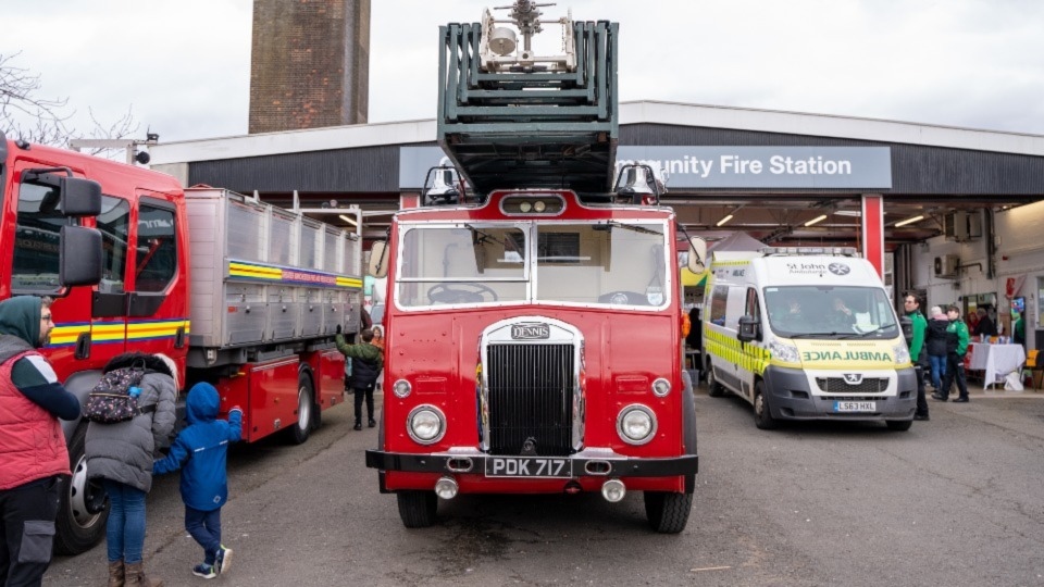 Chadderton fire station open day raises £1,400 for charity