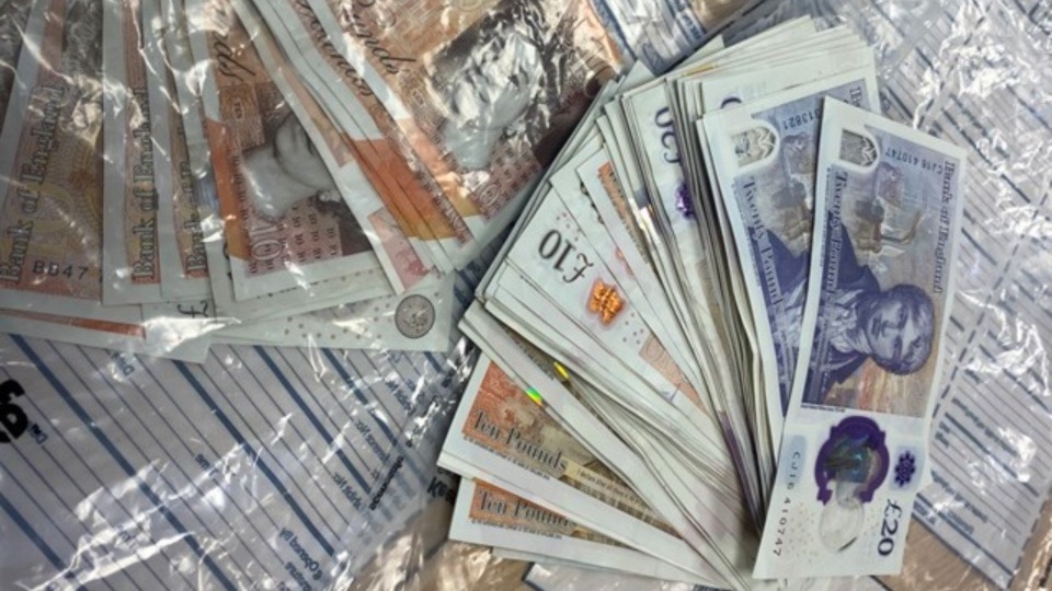 Drugs and cash seized during GMP county lines crackdown