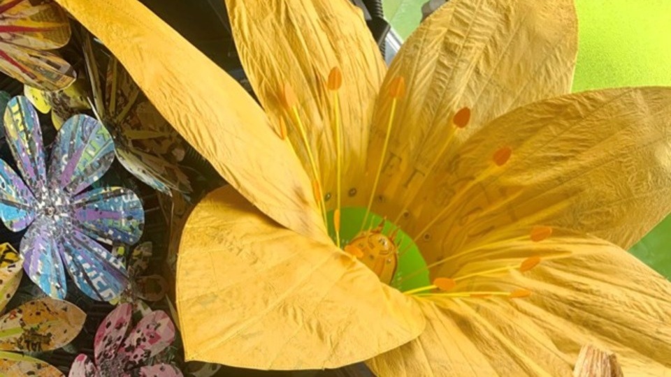 Blooming great new Oldham exhibition has strong climate change message