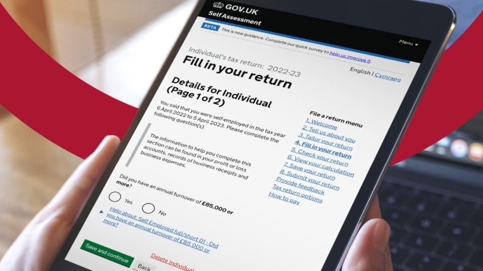 Self Assessment customers can help themselves by filing their tax return early