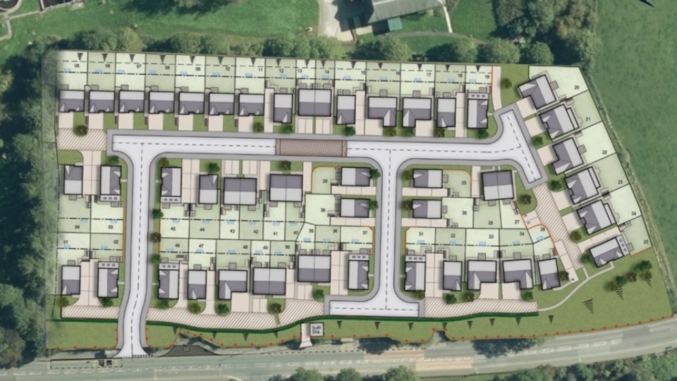 New 50-home development proposed for former school site