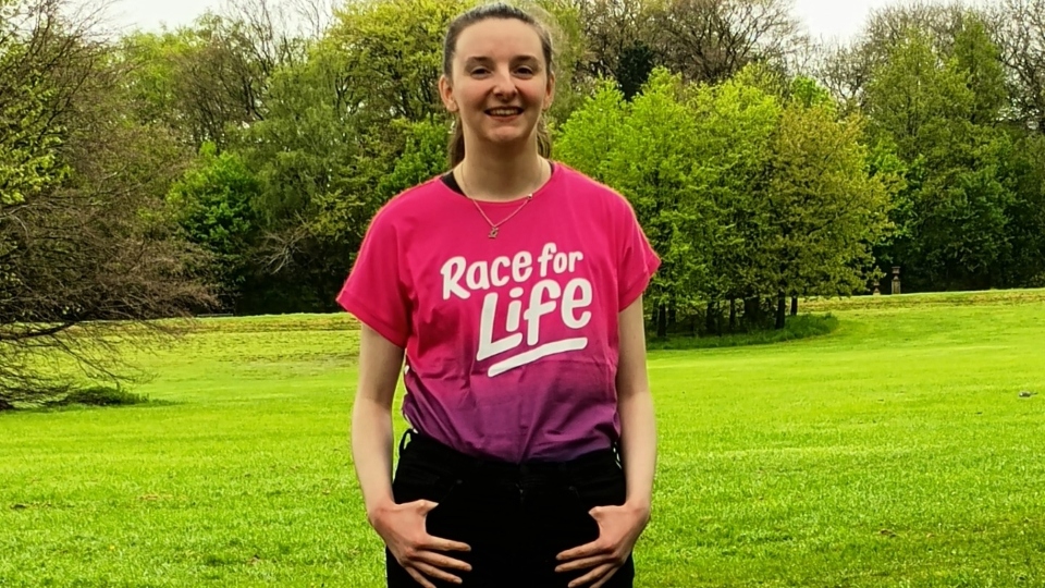 Student Charlotte rallies Race for Life sign-up