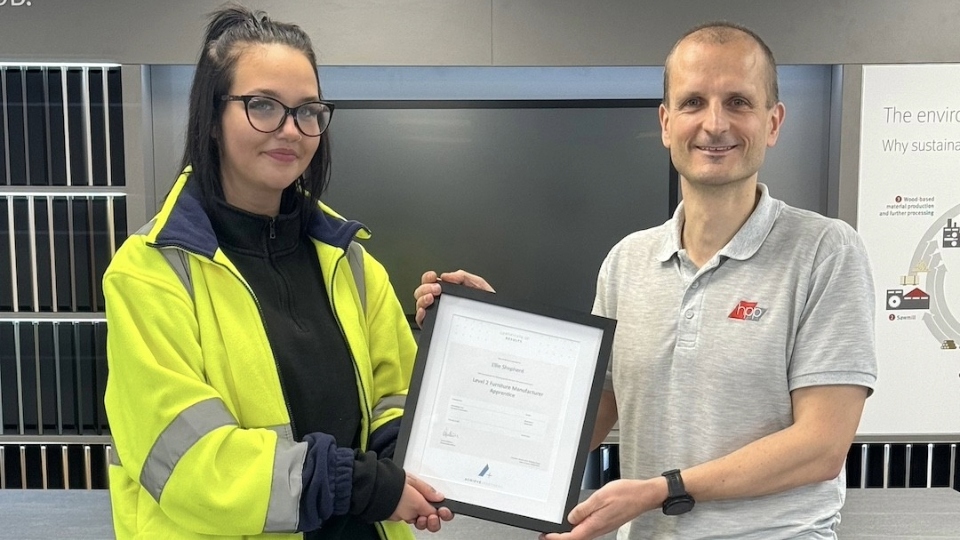 Apprentice Ellie keeps her promise to ‘prove a point’ - with a distinction!