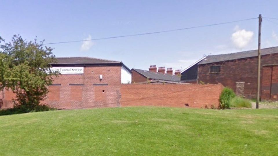 The funeral parlour being converted into apartments ‘with storage space for headstones’