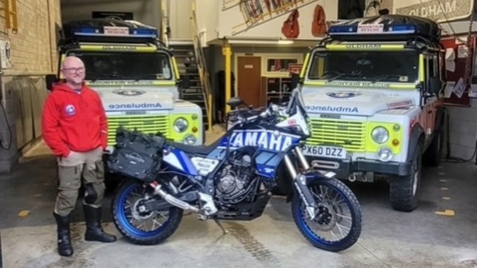 Mountain man Andy’s epic fundraising journey