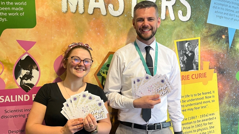 Oldham Academy North pupils celebrate 'Thank a Teacher Day'