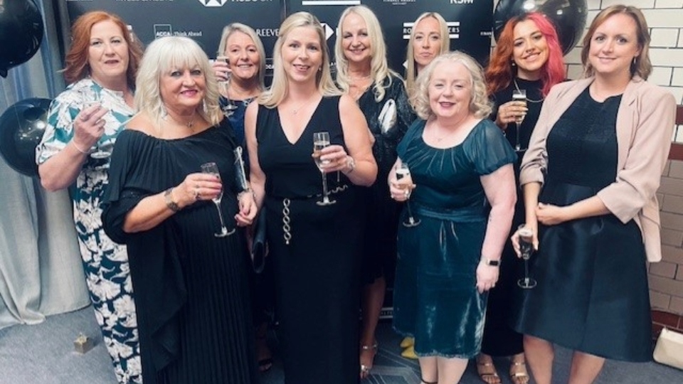 Aspect stalwart Janine recognised at plush Finance Awards celebration dinner