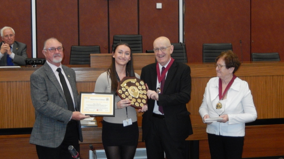 Rotary Club Student of the Year awards take place at Civic Centre