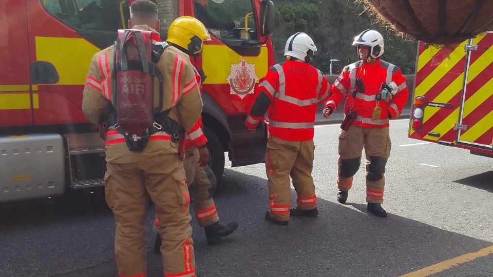 Firemen dash to Mossley mill blaze
