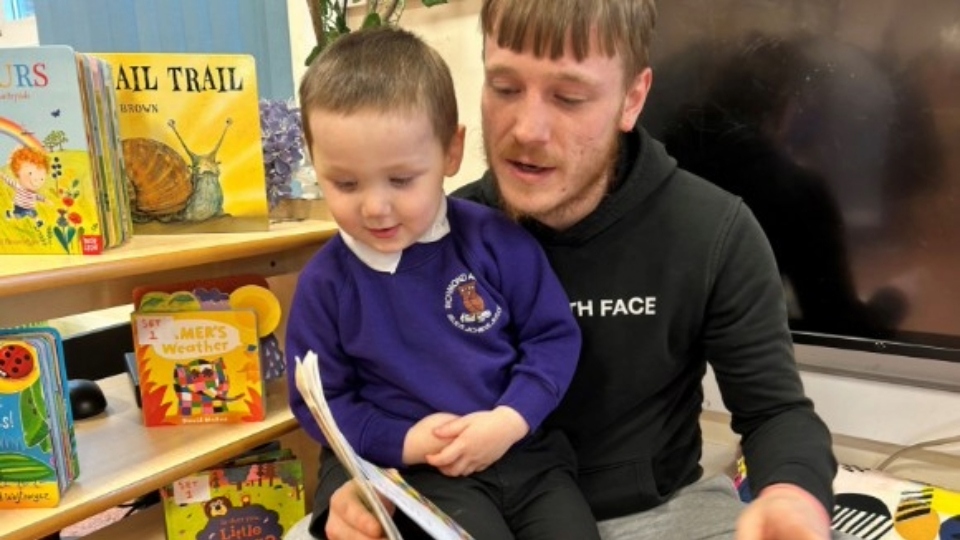 Doting dad diagnosed with autism at 21 is strengthening bond with his son largely thanks to Oldham's Family Hubs
