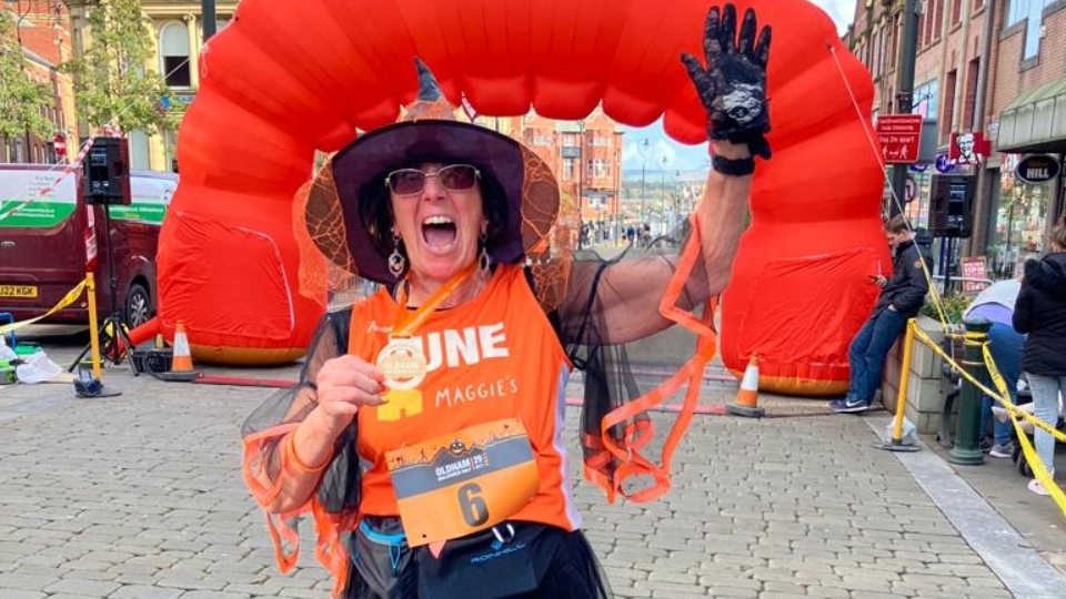 Take on the scarily challenging Oldham Half for people with cancer this Halloween