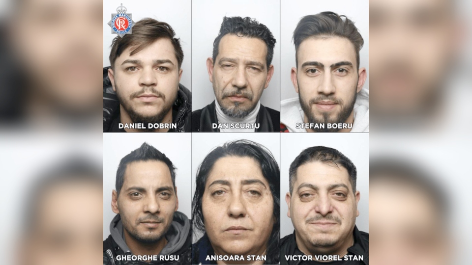 Brother and sister among Oldham gang jailed for human trafficking