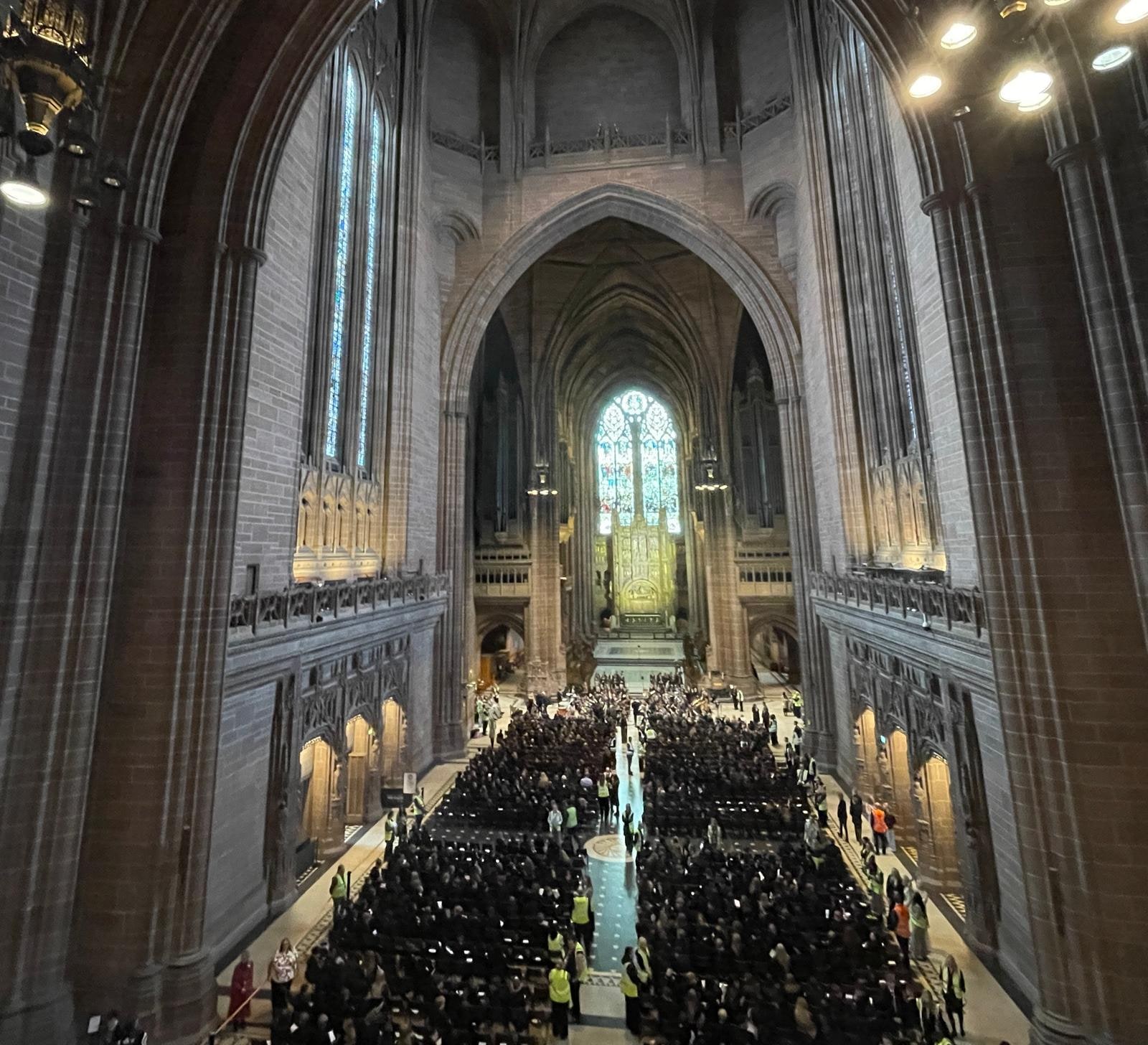 Crompton House celebrates 100 years with special centenary Founders’ Day service at Liverpool Cathedral