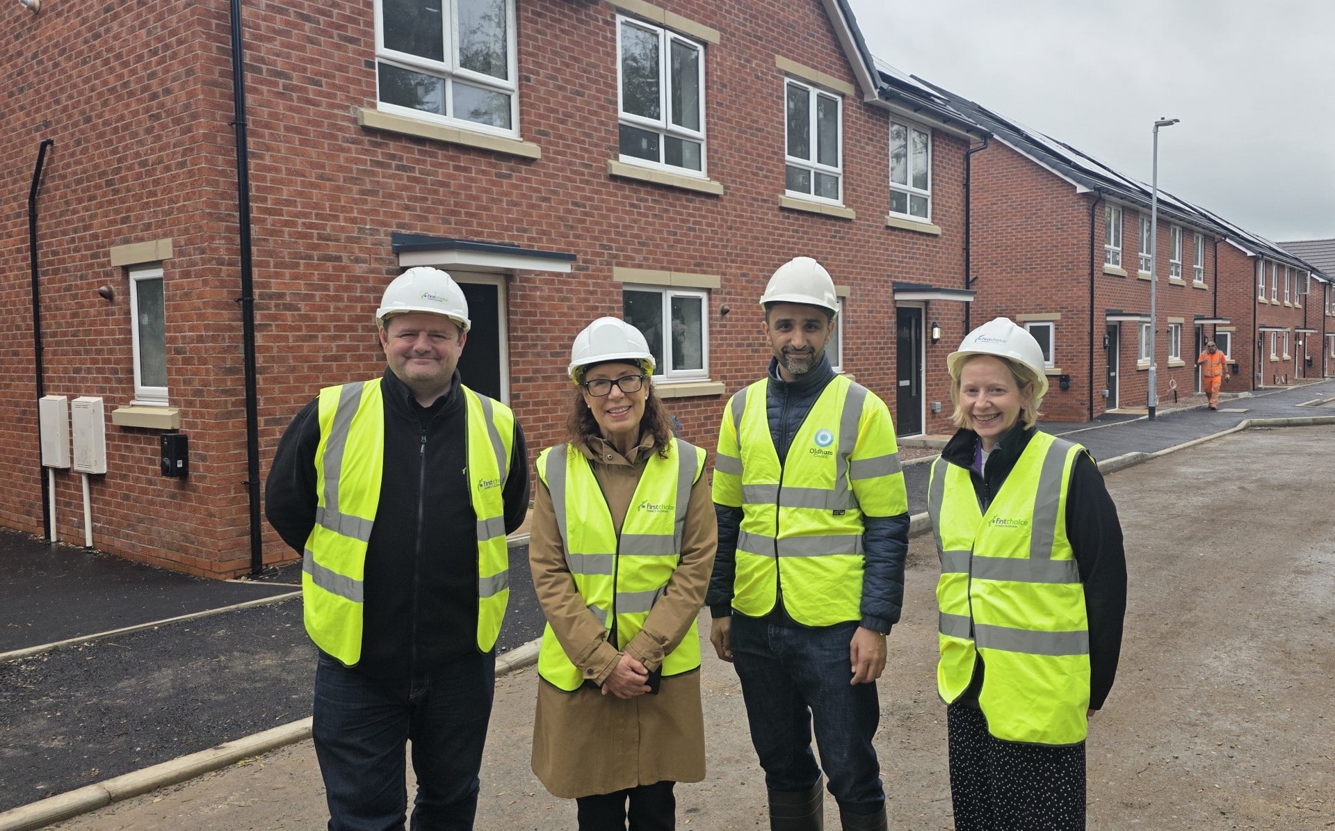 Local MP has praised First Choice Homes Oldham (FCHO) after she visited the housing association's latest £4.5 million development in Hathershaw