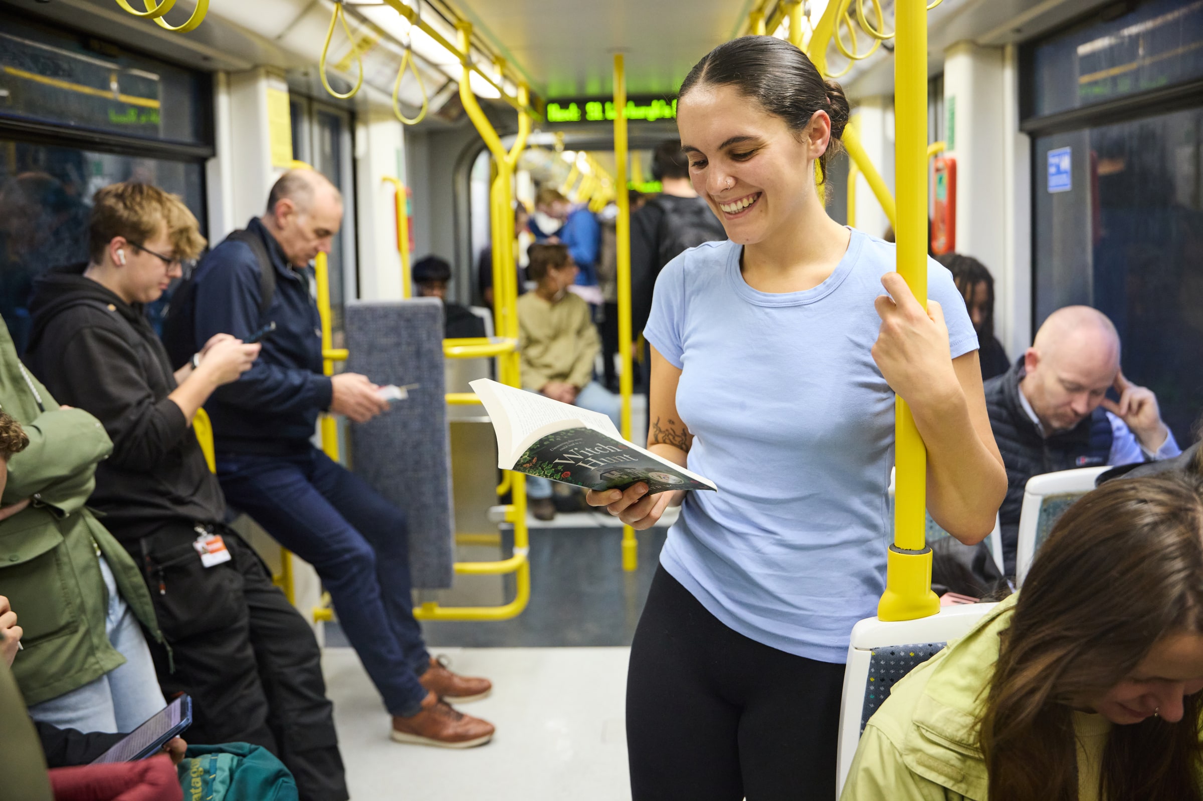 8,000 free books given away on Greater Manchester trams and at bus interchanges